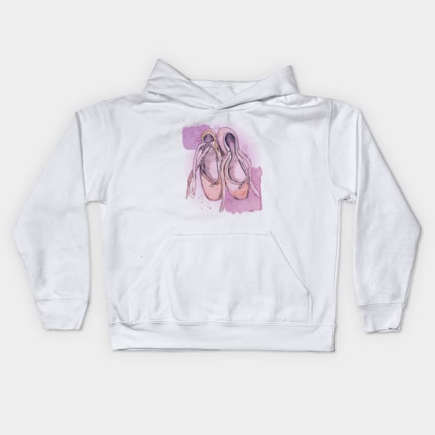 Dancing is dreaming with the feet Kids Hoodie by TeteBrage